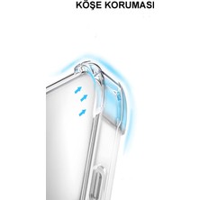 Caseworld Huawei P30 Lite ile Uyumlu Kapak Köşe Korumalı Airbag Antishock Silikon Şeffaf Kılıf