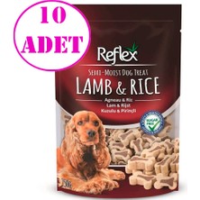 Reflex Kuzulu ve Pirinçli Yumuşak Köpek Ödülü 150GR 10 Ad