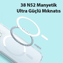 Baseus iPhone 14 Pro Max Magsafe Silikon Kılıf ve Full Kaplama Kırılmaz Ekran Koruyucu Sararmaz Kılıf