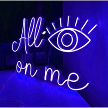 Dekoraven All On Me Neon LED TABELA50X32 cm