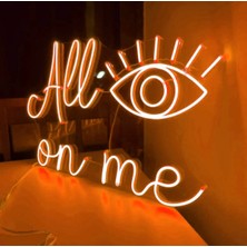 Dekoraven All On Me Neon LED TABELA50X32 cm