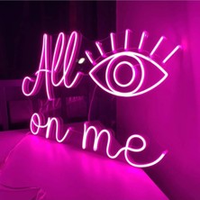 Dekoraven All On Me Neon LED TABELA50X32 cm