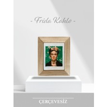 Duxud Frida Kahlo Dmc Muline Çerçevesiz Minyatür Etamin Kiti 10X10CM