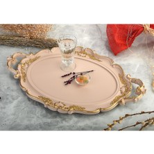 Zucci Hürrem Lüx Tepsi Açık Kahve