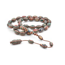 Murty99 Usta Işi Özel Yapım Koleksiyonluk Beyzi Kesim Kafur Ağacı Tesbih 006