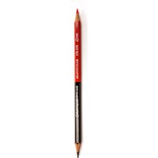 Caran D'ache Graphicolor Kalem Çift Taraflı (Siyah & Kırmızı) 370-070
