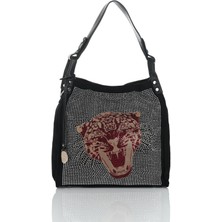 Ççs 16304 Omuz Askılı Kadın Kol Çantası Siyah