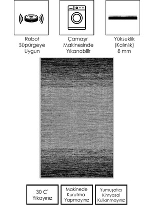 Ruglod Makinede Yıkanabilir Kaymaz Taban Leke Tutmaz  Salon Halısı Mutfak Halısı Ve Yolluk