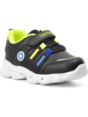 Pepino Kids PK22-1352 Patik Spor Siyah Sarı