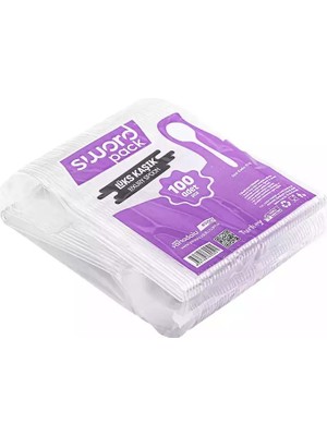 Sword Pack Lüks Plastik Kaşık