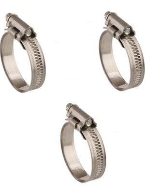 Eym Mikalor 3 Adet W4 Hortum Kelepçesi 12-22 mm 304 Klt. Paslanmaz