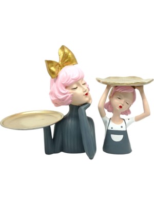 By Ari Ikili Tepsili Kız Set BB338-1