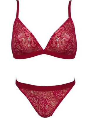 Bralet-string Iç Çamaşır Takım Ds20096brt