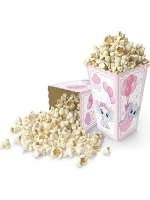 Kidspartim Pembe Sevimli Fil Mısır Kutusu 8 Adet