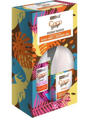 Mara Coconut- Hindistan Cevizi Kokulu 2'li Set Duş Jeli - Body Mist