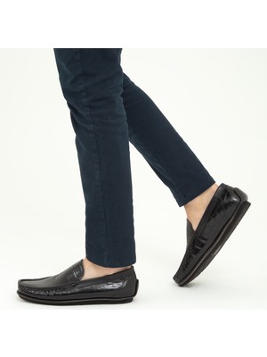 Tamer Tanca Erkek Derı Drıver Ayakkabı 01 20-875 Erk Ayk SK22/23