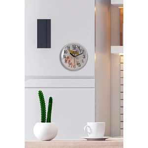 Muyika Design Muyika Kiely  Mıknatıslı Viso Buzdolabı Saati 11 cm Bds-Y