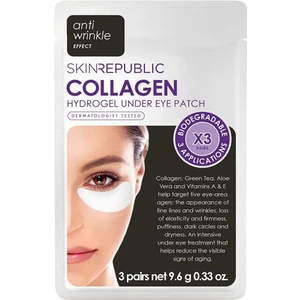 Skin Republic Kolajen Göz Altı Maskesi 3 Adet Aydınlatıcı Etki 30 Dakika Kullanım Süresi