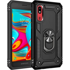 Kip GSM Samsung Galaxy A2 Corekılıf Vega Tank Sert Yüzüklü Standlı Dayanıklı Kapak