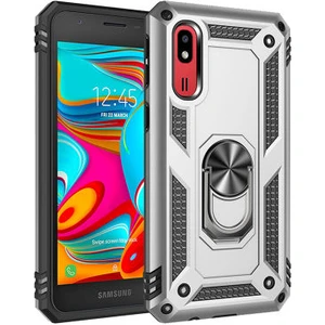 Kip GSM Samsung Galaxy A2 Corekılıf Vega Tank Sert Yüzüklü Standlı Dayanıklı Kapak
