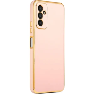 Samsung Galaxy M23 Kılıf Parlak Kenarlı Laser Bark Silikon