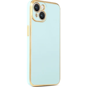 Apple Iphone 14 Kılıf Parlak Kenarlı Laser Bark Silikon