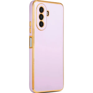 Huawei Nova Y70 Kılıf Parlak Kenarlı Laser Bark Silikon