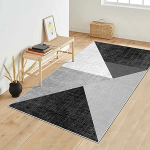 Blue Decortiva Makinede Yıkanabilir Kaymaz Taban Leke Tutmaz Salon Halısı Mutfak Halısı ve Yolluk