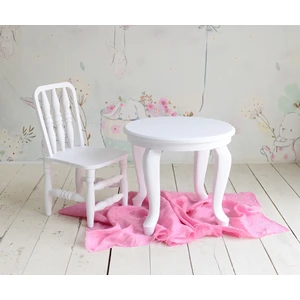 Mini Wooden Toys Ahşap Çocuk Etkinlik Masa Sandalye