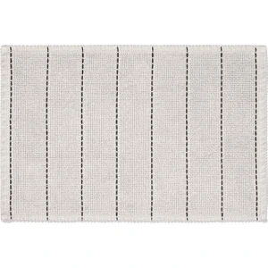 Basic Stripe Doğal Pamuklu Banyo Kilimi