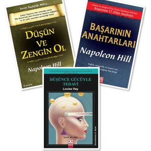 Düşün ve Zengin Ol - Başarının Anahtarları - Düşünce Gücüyle Tedavi - Napoleon Hill - Louise L. Hay