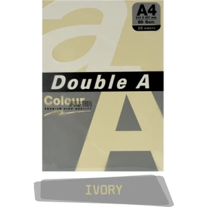 Double A Renkli Fotokopi Kağıdı 25 Li A4 80 gr Ivory