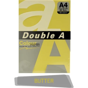 Double A Renkli Fotokopi Kağıdı 25 Li A4 80 gr Butter