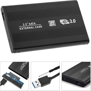 Harddisk Kutusu SSD HDD 2.5" Sata USB 3.0 G-508