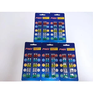 Pmx 5,li Paket Yassı Bıçak Sigorta 10,lu DS10
