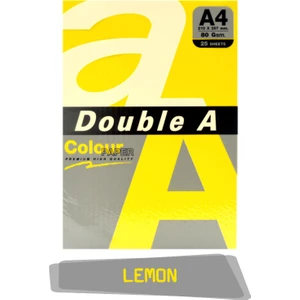 Double A Renkli Fotokopi Kağıdı 25 Li A4 80 gr Lemon