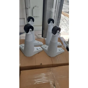 Tekerlekli Sihirli Masa Sehpa Puf Ünite Ayağı 19 cm Ceviz Ayak 4 Adet  Vida