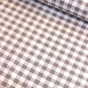 Daisy Star Gri Xl Pötikare Duck Keten Kumaş