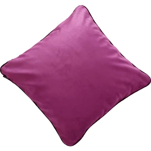 Ju Yaratıcı Tasarım Biyeli Kırlent Yastık Kılıfı Lila 44 x 44 cm