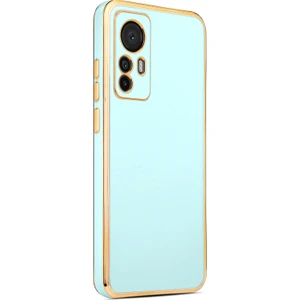 Kny Xiaomi Mi 12T Kılıf Parlak Kenarlı Laser Bark Silikon