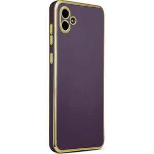 Kny Samsung Galaxy A04 Kılıf Parlak Kenarlı Laser Bark Silikon