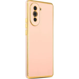 Kny Huawei Nova 10 Pro Kılıf Parlak Kenarlı Laser Bark Silikon
