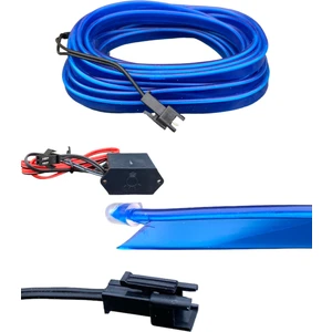 Neon Ip Şerit LED  5m Mavi