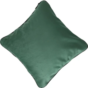 Ju Yaratıcı Tasarım Biyeli Kırlent Yastık Kılıfı  Zümrüt Yeşili  44 x 44 cm