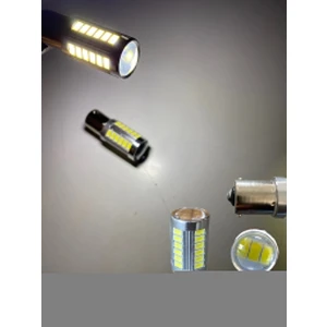 33 LED Tek Duy Pro LED Ampul Geri Vites, Sinyal, Stop Ampulü Tek Duy 93 Tip Beyaz