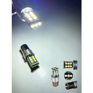 Tek Duy 15 LED Stop,sinyal, Geri Vites Ampulü 93 Tip Beyaz