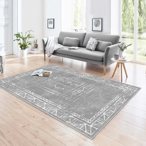 Makinede Yıkanabilir Kaymaz Taban Leke Tutmaz Salon Halısı Mutfak Halısı ve Yolluk