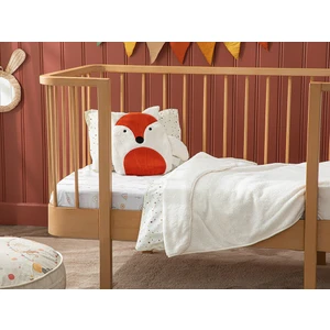 English Home Tilki Polyester Bebe Battaniye 80X110 cm Ekru