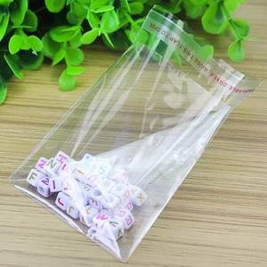 Bantlı şeffaf poşet  7x10 cm (50 adet)