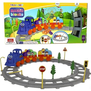 Tren Seti 43 Parça  Eğitici Magic Blocks
